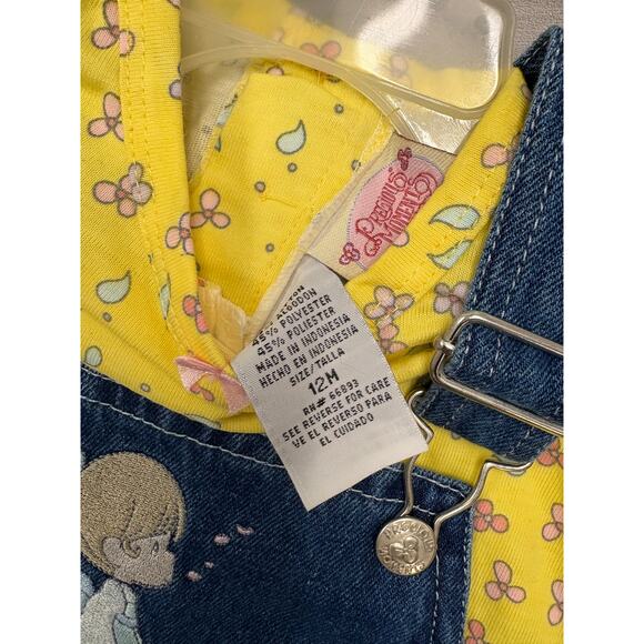 Vintage Precious Moments Denim short Overall Set – 24M– NWT - Picture 5 of 5